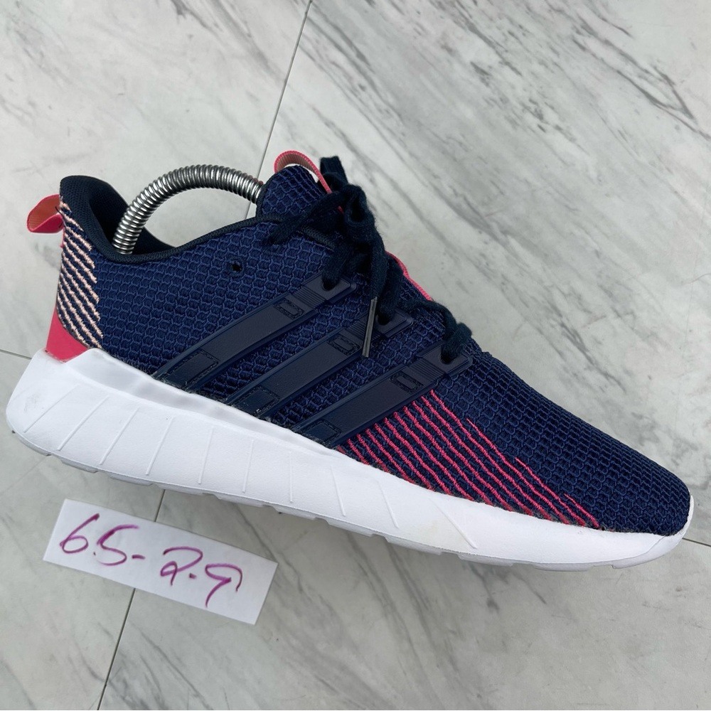 •Adidas questar flow blue pink sneaker shoes women’s size 6.5